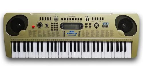 Organeta Piano 61 Teclas Usb Mp3 Función De Teacher