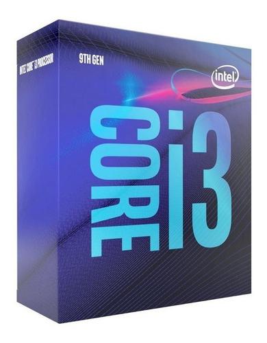Procesador Intel I3 9100f 9 Gen 4 Cores Turbo 4.20 Lga 1151