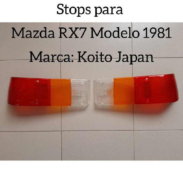 Vendo 2 Stops para Mazda RX7 Modelo 1981. Cali Colombia