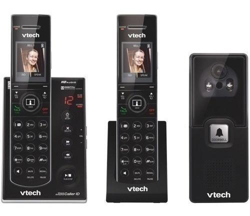 Vtech Is7121-2 Dect 6.0 2-handset Video Doorbell Teléfono