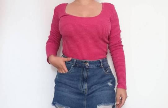 Blusa mangalarga fucsia