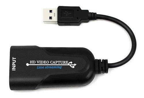 Capturadora Video Hdmi A Usb 3.0 Tarjeta 1080p Juego Stream