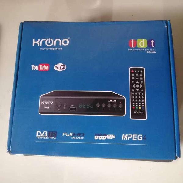 Decodificador Tdt Wifi Youtube Krono Nuevo Modelo 2019 HDMI