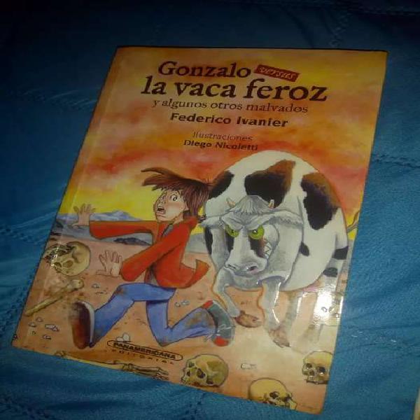 Libro Gonzalo versus la vaca feroz