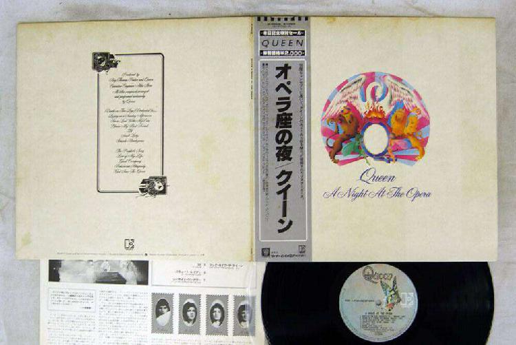 Queen A Night At The Opera Japan OBI VINYL LP