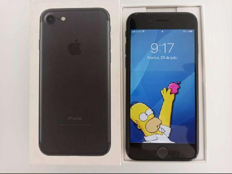 iPhone 7 128gb color NEGRO 100% FUNCIONAL