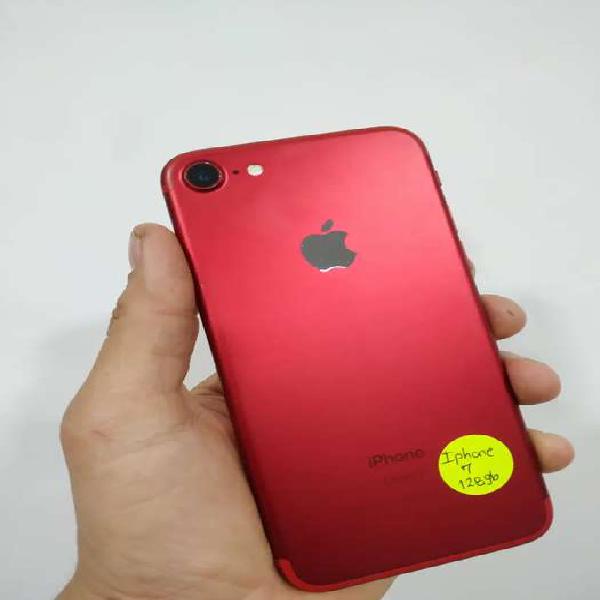 iPhone 7 de 128 gb red edición limitada