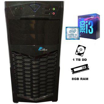 CPU INTEL CORE I3 NOVENA GENERACION 9100f, Disco 1TB, Ram