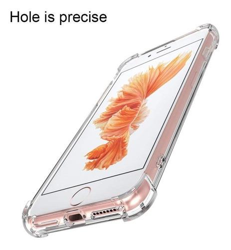 Carcasa iPhone 5 5s Se Estuche Transparente Liviano Antichoq