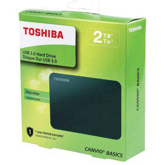 Disco Duro Externo 2tb Toshiba Original 3.0 Canvio Basic Usb