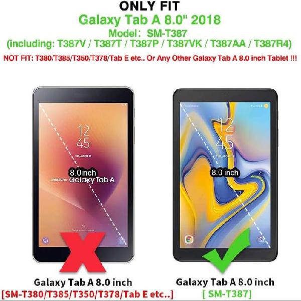 Galaxy Tab 8,0 2018 Funda, Estuche Protector Resistente Tod