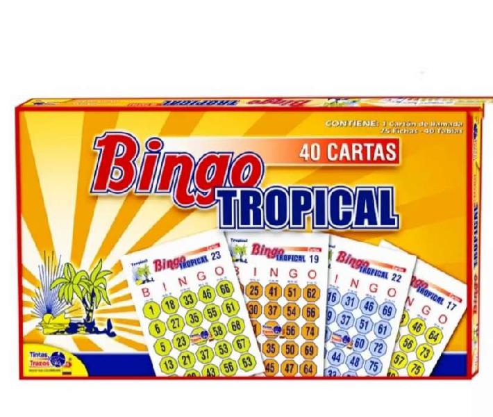 Juego bingo
