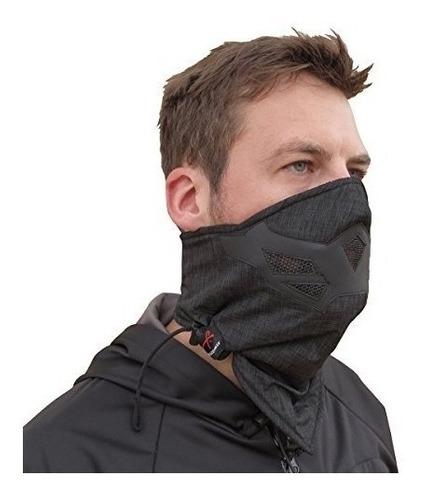 Mascara Media Cara Protección Frio Deportes Extremos Gris