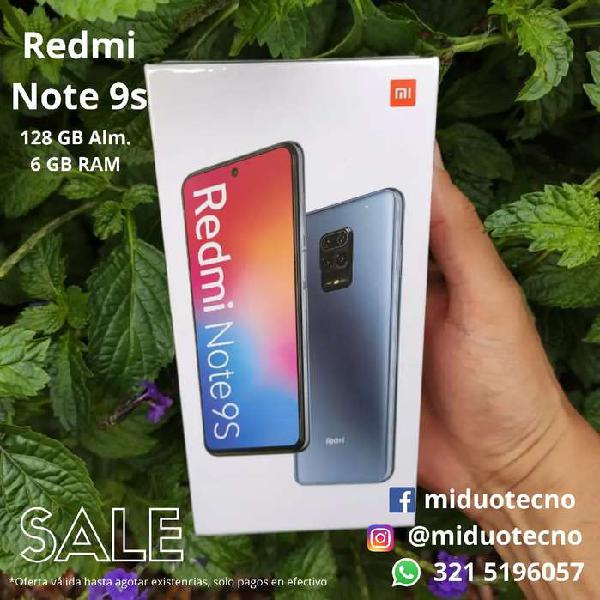 PROMO Xiaomi Redmi Note 9s - 128GB - Equipos nuevos y con