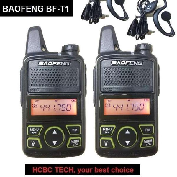 Radios de Comunicación Baofeng Bf T1 X2