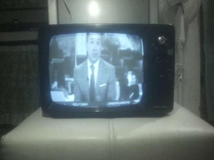 TV antiguo a blanco y negro