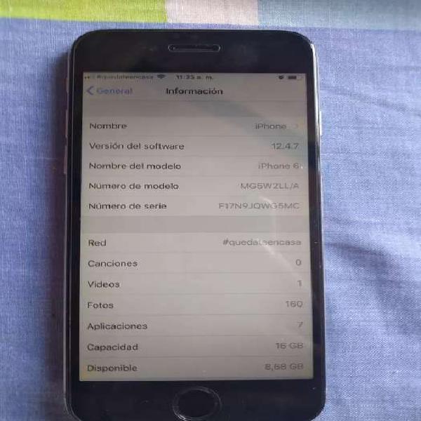 Venta iPhone 6 ful estado