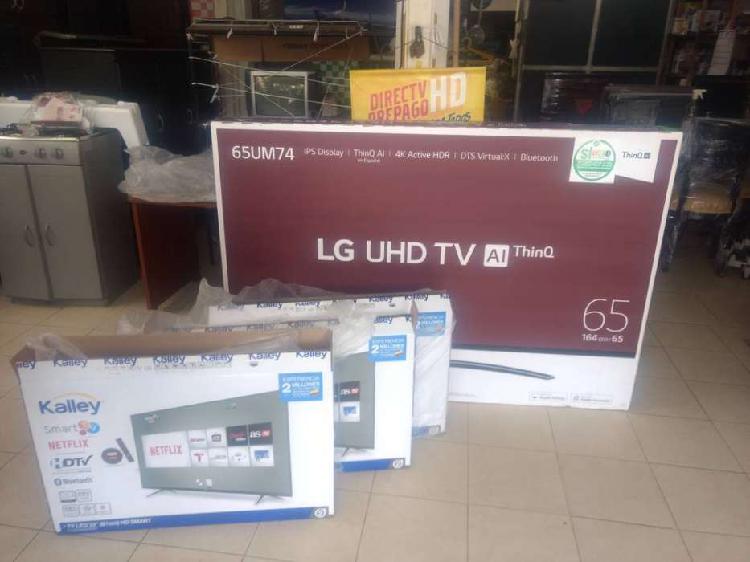 ven permuto otros TV SMAR 4K LG DE 65 Y DE 32 LG Y KALEY son