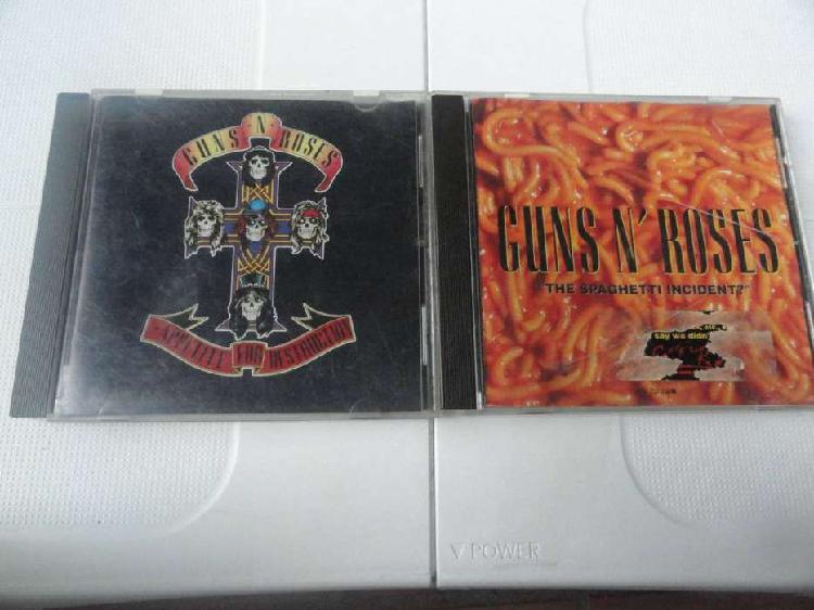 2 CD Guns N' Roses originales