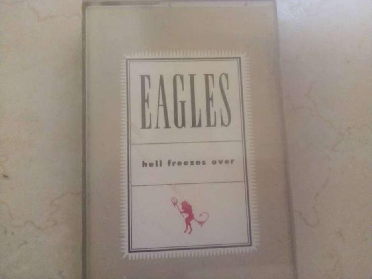 CASSETTE THE EAGLES hell freezes over