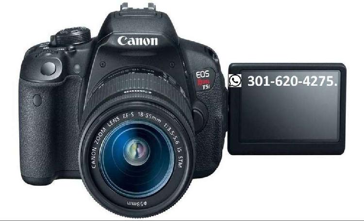 Camara Canon T5i Con Dos Lentes 18-55vr Stm Solo 4150