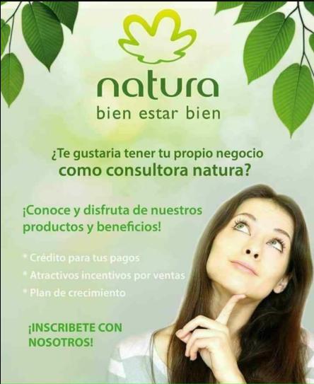 Consultora de Belleza - Quieres Vender Natura ?