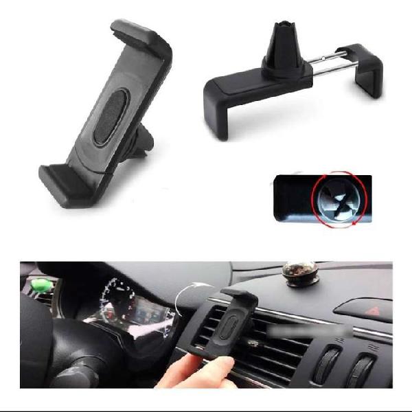 Holder Carro Para Celular Rejilla Ajustable 360 Grados