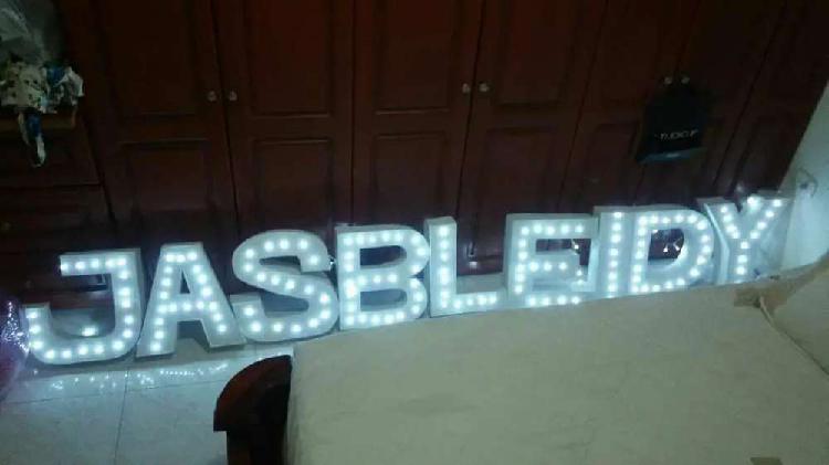 Letras 3D decorativas