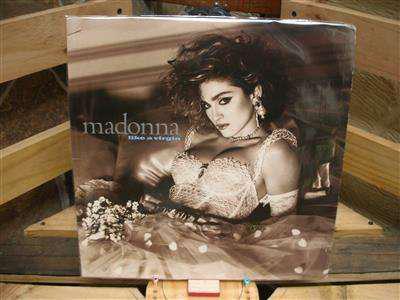 Long Play Lp Disco Acetato Pasta Vinilo Vinyl Madonna Like A