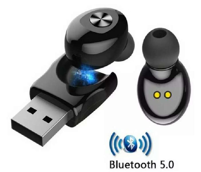 Mini auricular Bluetooth 5.0 sonido stereo inalámbrico
