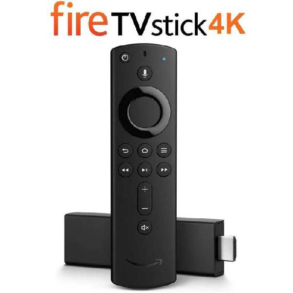 Amazon Fire Tv Stick 4k Con Alexa Smart Tv Stock Inmediato