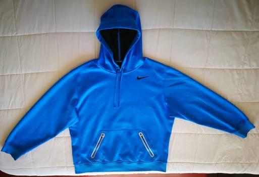 Buzo Nike Azul Con Capucha XL (hoodie)