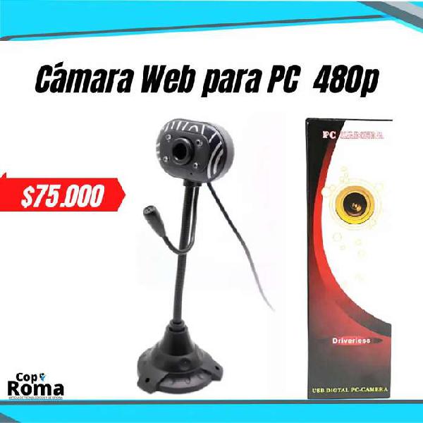 CÁMARA WEB PC 480P