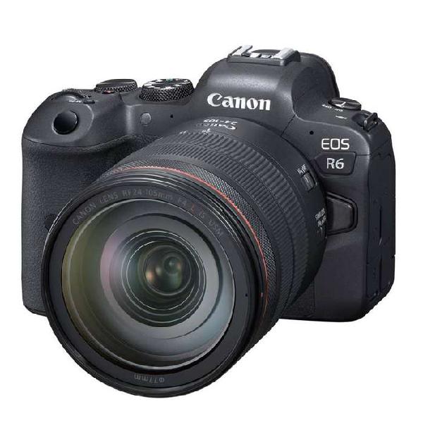 Canon EOS R6 con lente 24-105mm