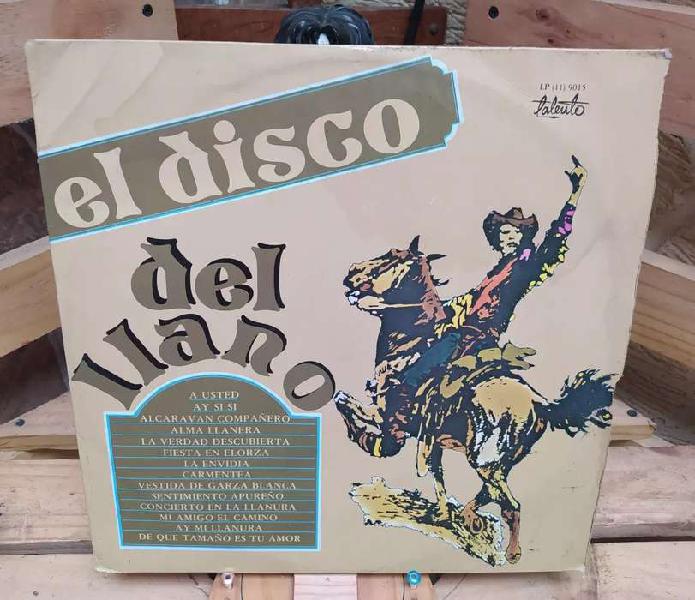 Long Play Lp Disco Acetato Pasta Vinilo Vinyl El Disco Del