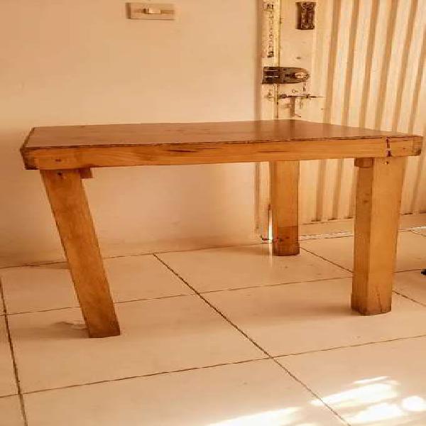 Mesa de madera para restaurante 70x70 cm