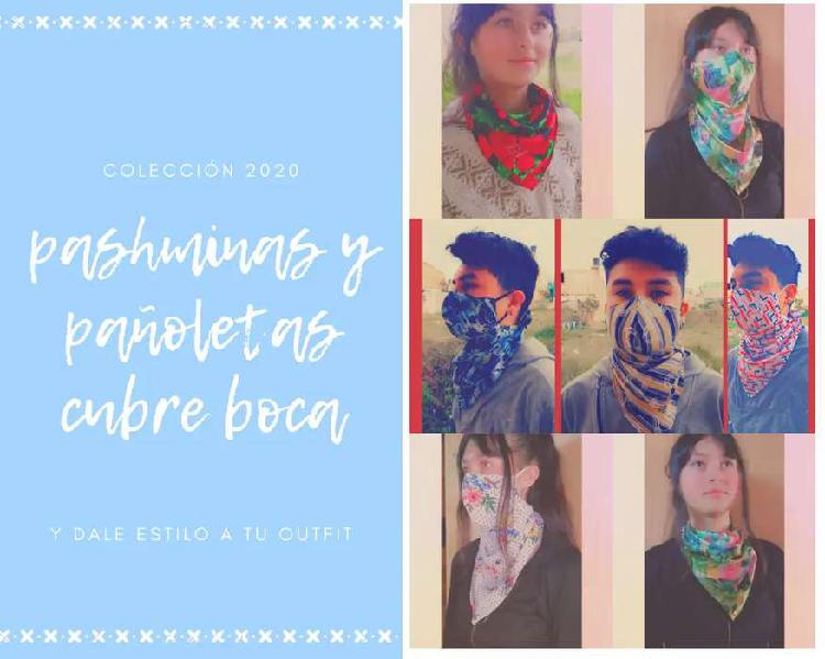 Pashminas más cubreboca