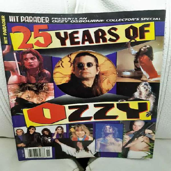 Revista Hit Parader ozzy 1995