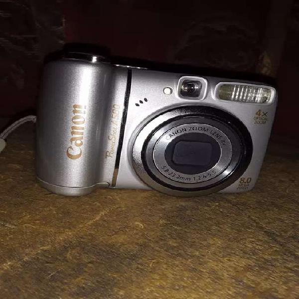 Se vende hermosa camara marca cannon power shot A 580