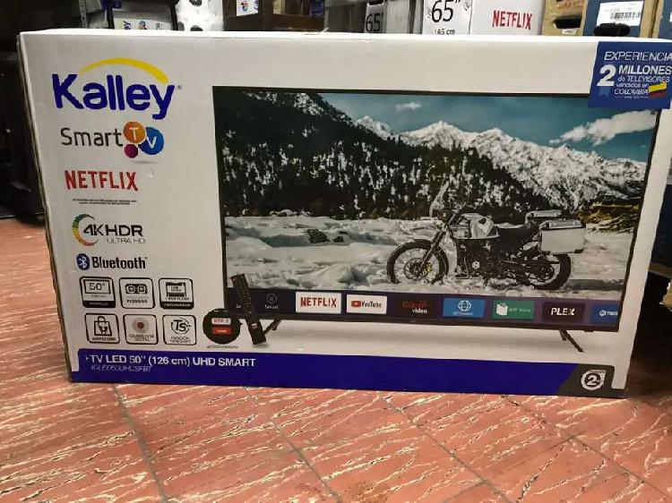 Televisor kaley smart TV UHD jo 4k de 50 pulgadas Bluetooth