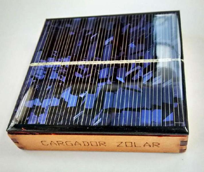 Cargador Solar Baterías Recargables AA