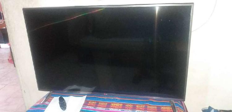 LG,50" smartv pantalla dañada, "para repuesto"con