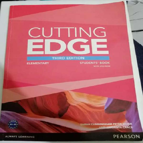 Libro de ingles Cutting Edge nuevo