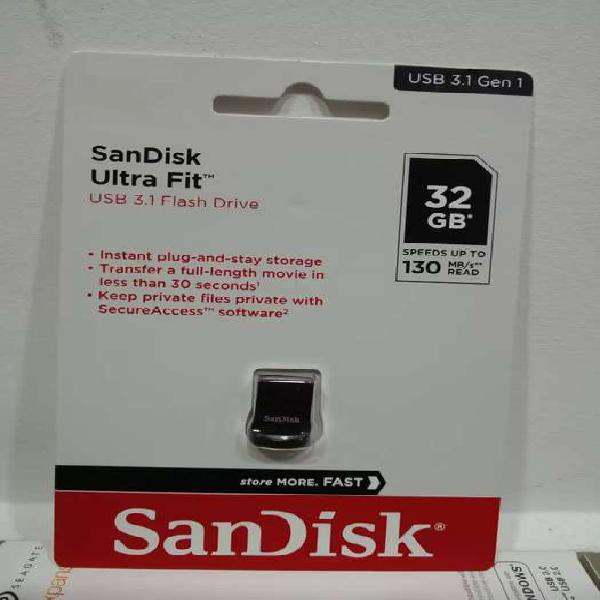 Memoria usb SanDisk ultra fit 32gb