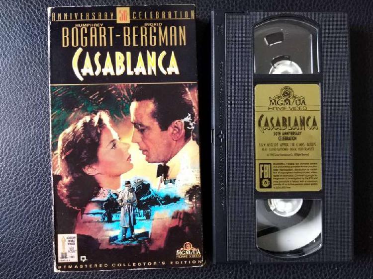 Pelicula VHS Original - Casa Blanca - MGM