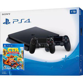 Consola Ps4 1tb + Crash Team Racing + 2 Controles + Obsequio