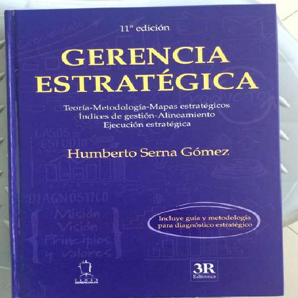 Libro Gerencia Estratégica autor Humberto Serna Gomez
