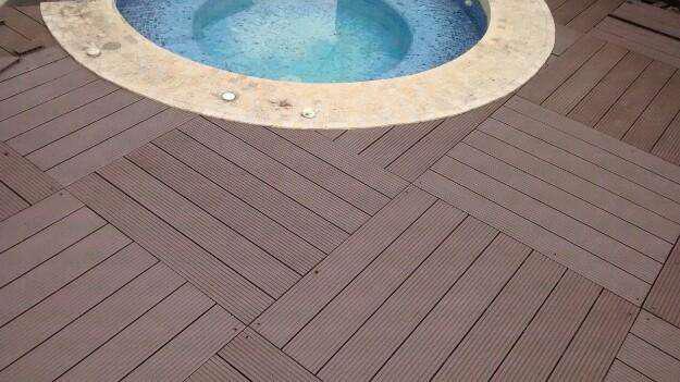 Pisos WPC deck, madera plastica para exteriores
