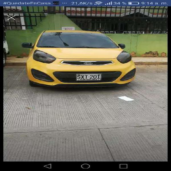 Se vende Taxi Kia picanto ion 2013