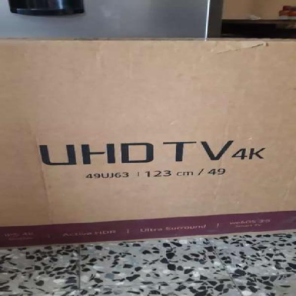 T.V de 49 " smar t.v 4k LG